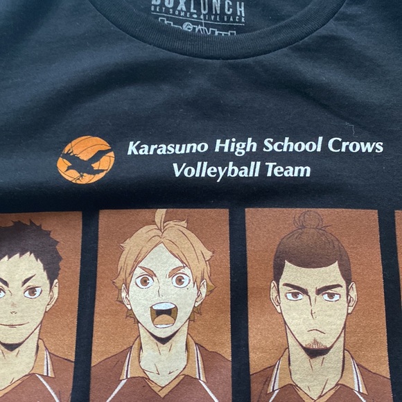 🏐✨NWT BOX LUNCH HAIKYUU ANIME TEE✨🏐 - Picture 2 of 7